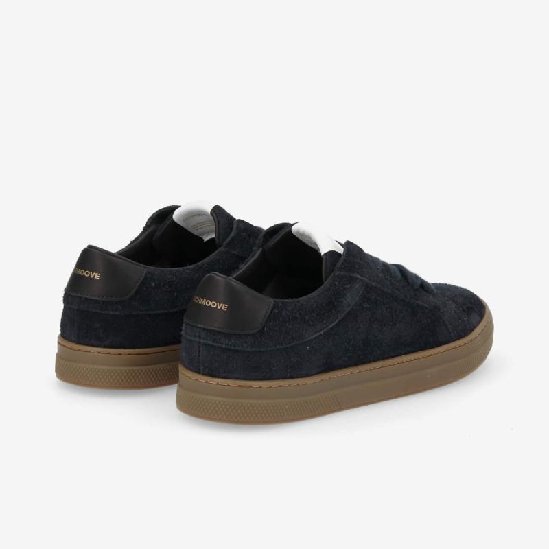 SPARK SKATE M - HAIRY SUEDE -  BLEU MARINE